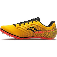 SAUCONY Men's Spitfire 5 Spike Shoes in vizi gold vizi red - men's shoe - view 5