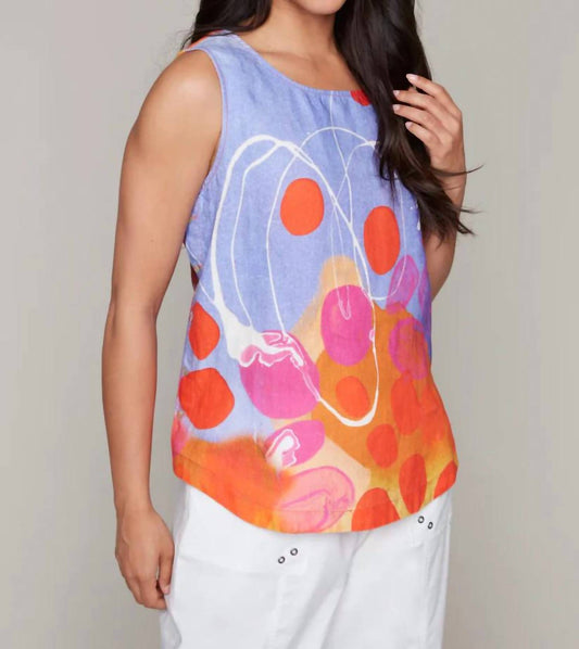 Claire Desjardins - Sleeveless Top With Side Button Detail