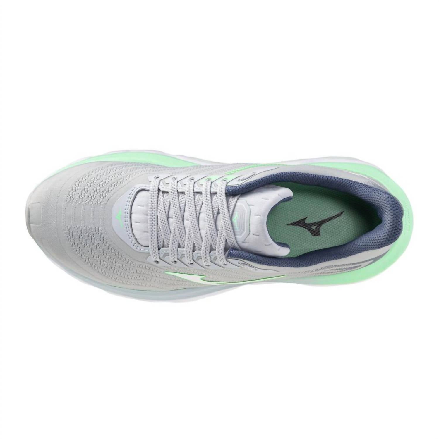 MIZUNO Women's Wave Horizon 8 Shoe in pearl blue white - women's sneaker - alternate view