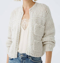 Oui - Chunky Knit Cardigan