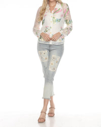 Azi - Harper Sheer Long Sleeve Shirt