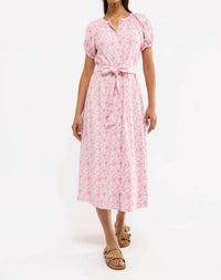 Smith & Quinn - Grenadine Button Front Midi Dress