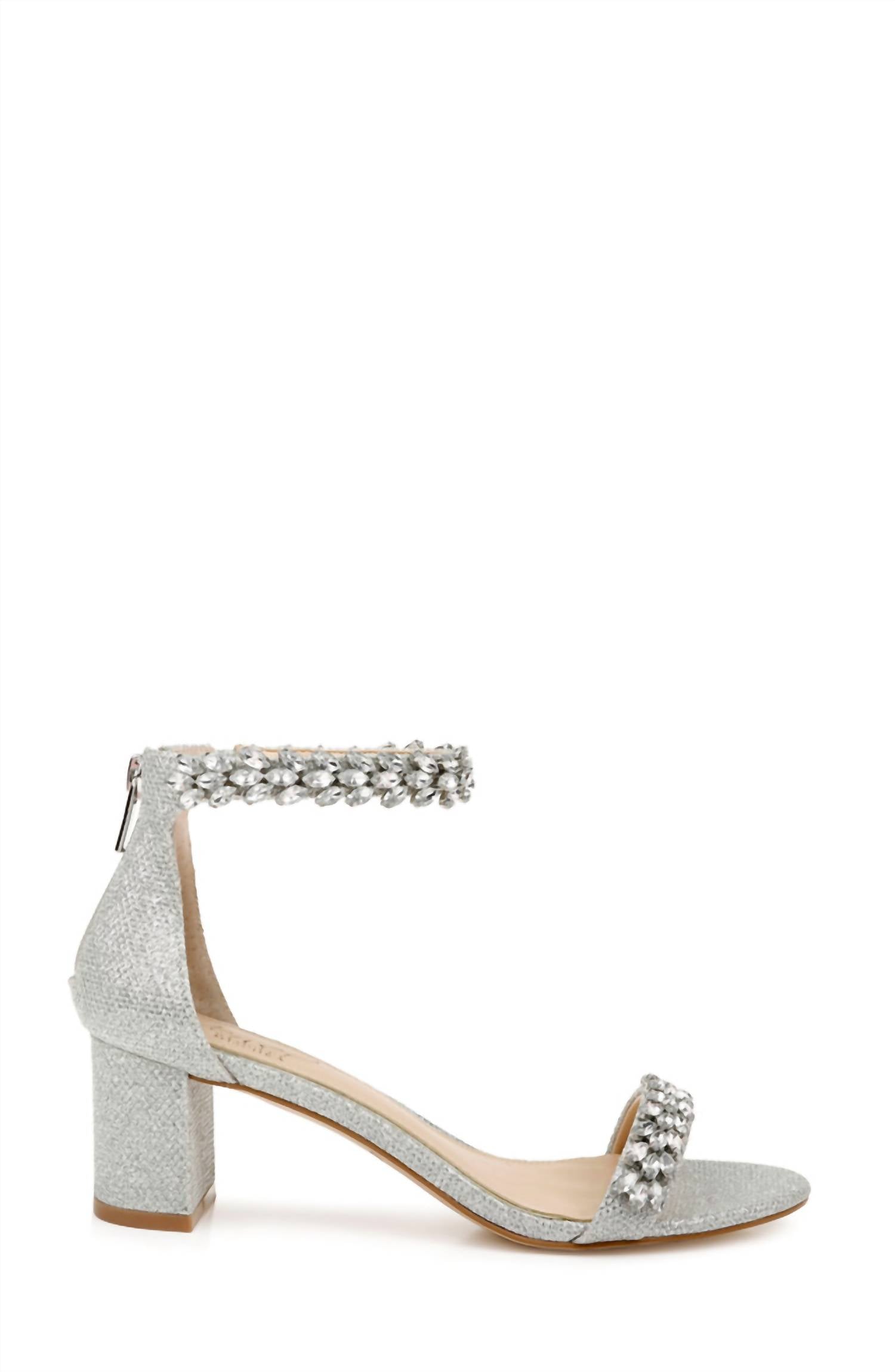 Badgley Mischka - Women's Bronwen Embellished Evening Shoe