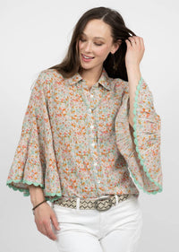 Sister Mary - Luz Floral Top