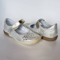 Renbut Shoes - Girl's Velcro Strap Mary Jane Dress Flat Shoe