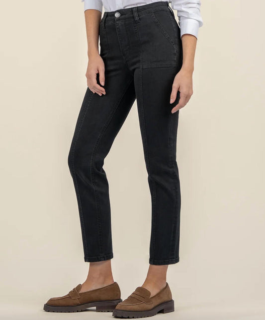 Kut From The Kloth - Reese High Rise Ankle Straight Leg Jeans