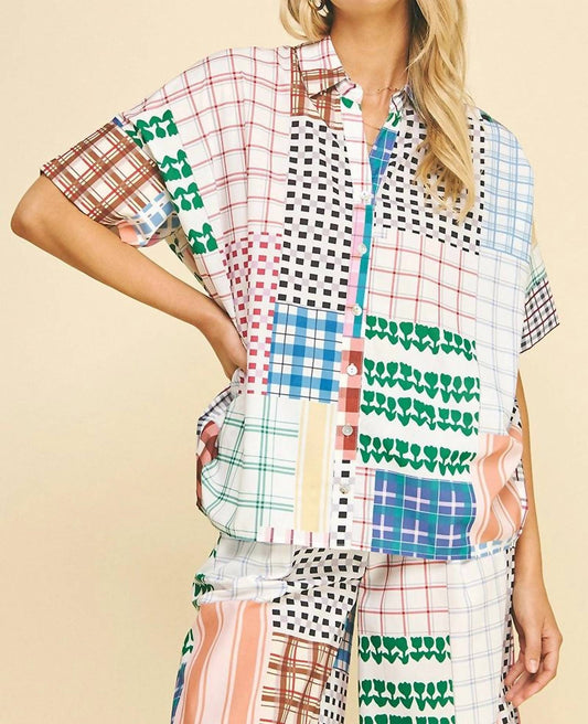 Pinch - Marisol Button Front Top