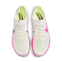 NIKE Men's Zoomx Dragonfly Running Shoes in white pink - men's shoe - alternate view