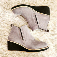 Corkys Footwear Women's Tomb Wedge in grey - women's shoe - view 4