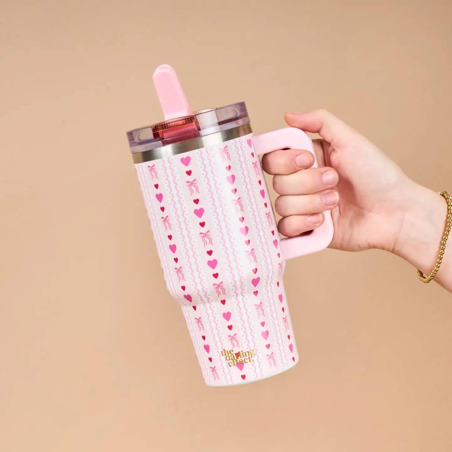 The Darling Effect Oh So Lovely Tumbler - 20 Oz in pink - item - detail view