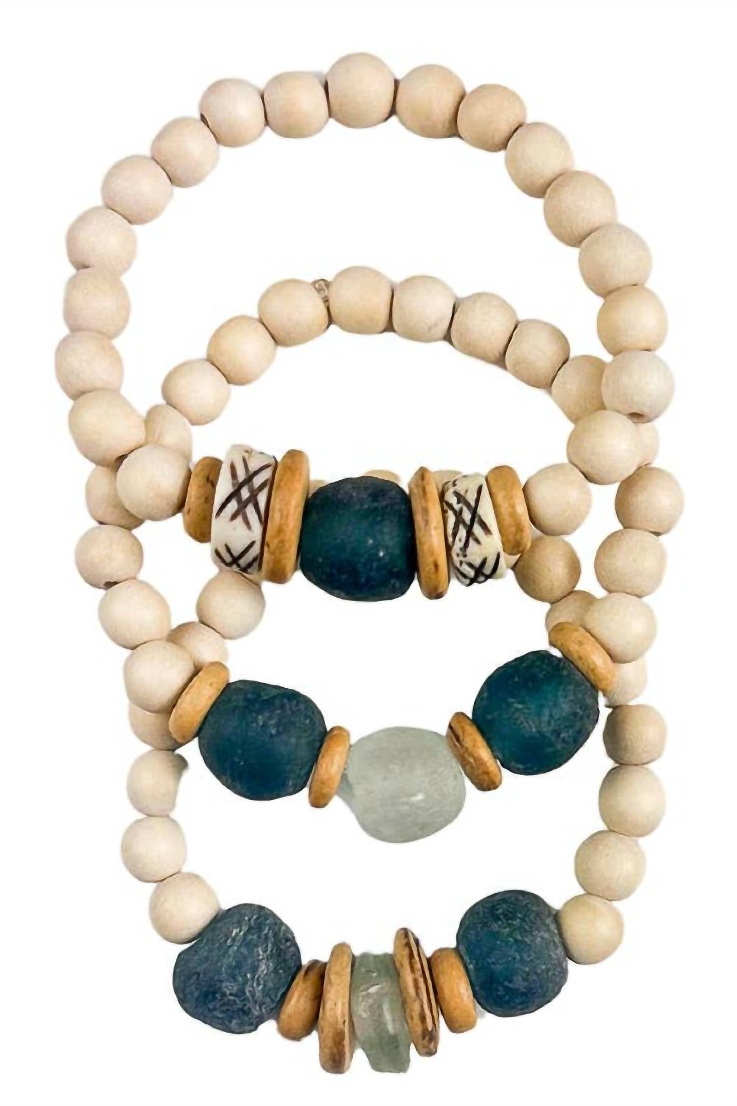 Twine & Twig - Women's Trio Stack Bracelet Set