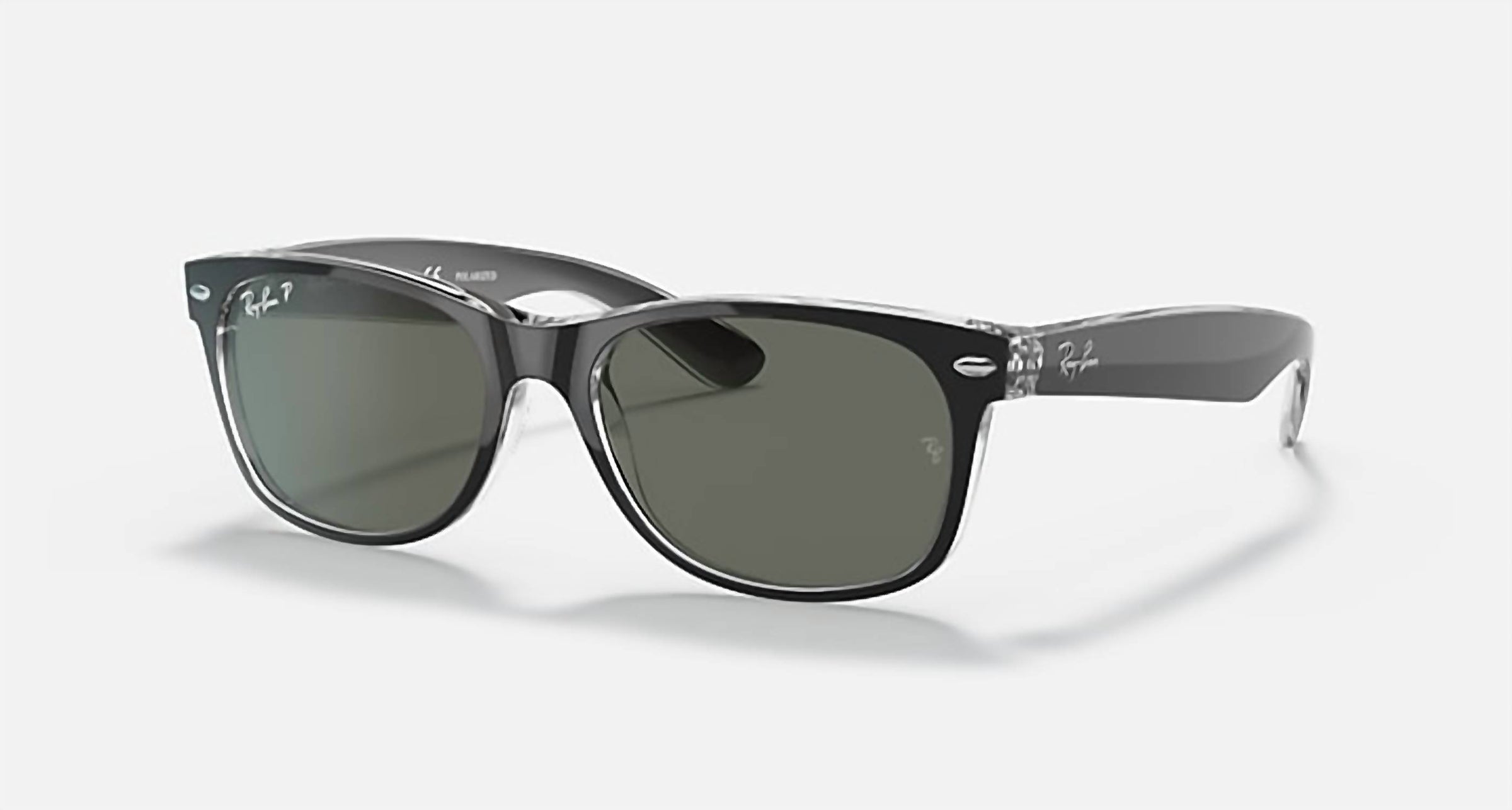 Ray Ban - New Wayfarer Classic Medium Polarized Sunglasses Rb2132 605258