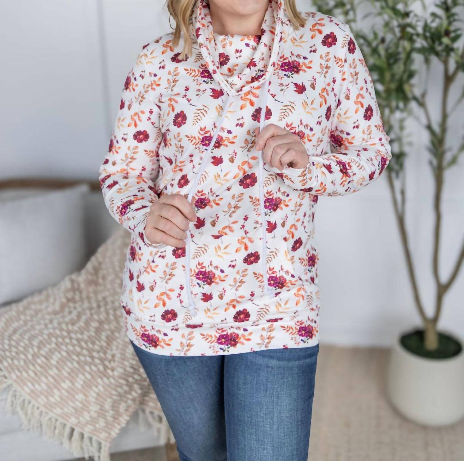 Michelle Mae - Soft Funnel Neck Top