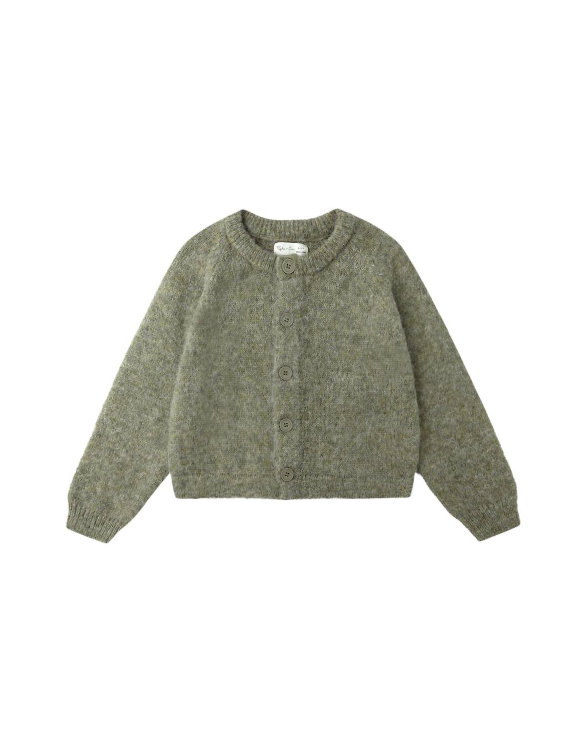 Rylee + Cru - Girls' Fuzzy Cardigan
