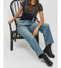 Hidden - Mid Rise Baggy Wide Leg Jeans