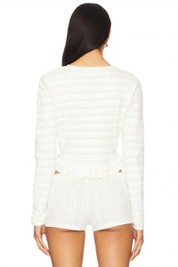 Loveshackfancy - Rogan Ponte Knit Cardigan
