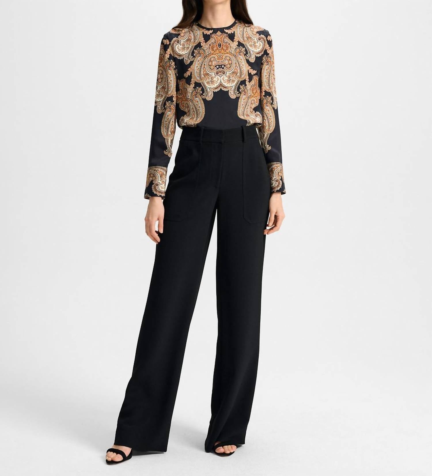 Veronica Beard - Cole Wide-leg Pants