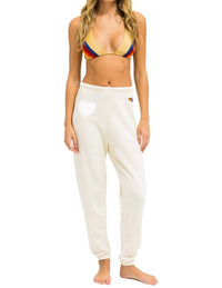 Aviator Nation - Glitter Heart Sweatpants
