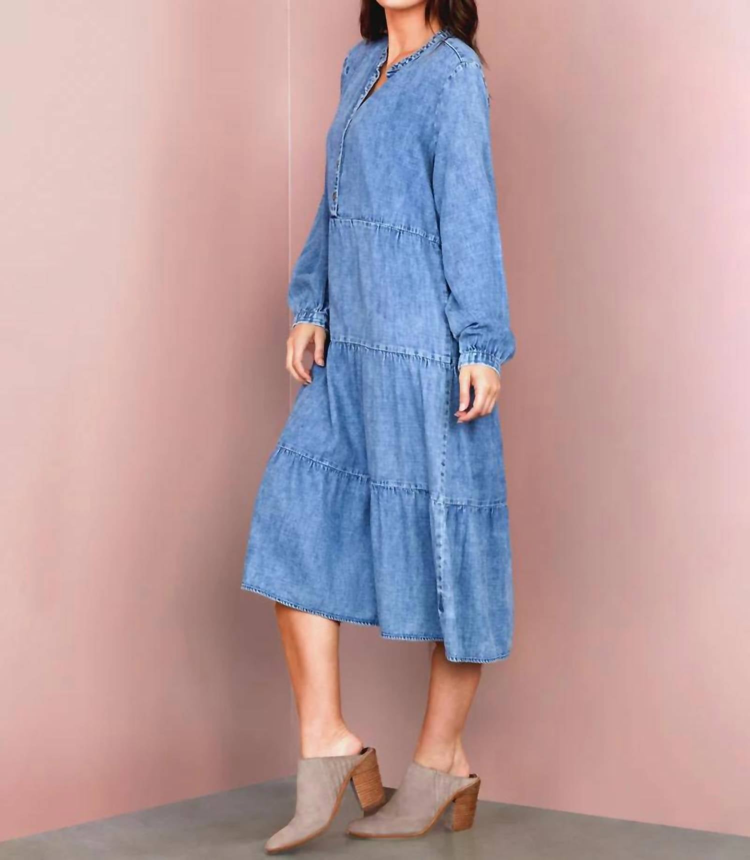 Billy T - Eliana Maxi Denim Dress