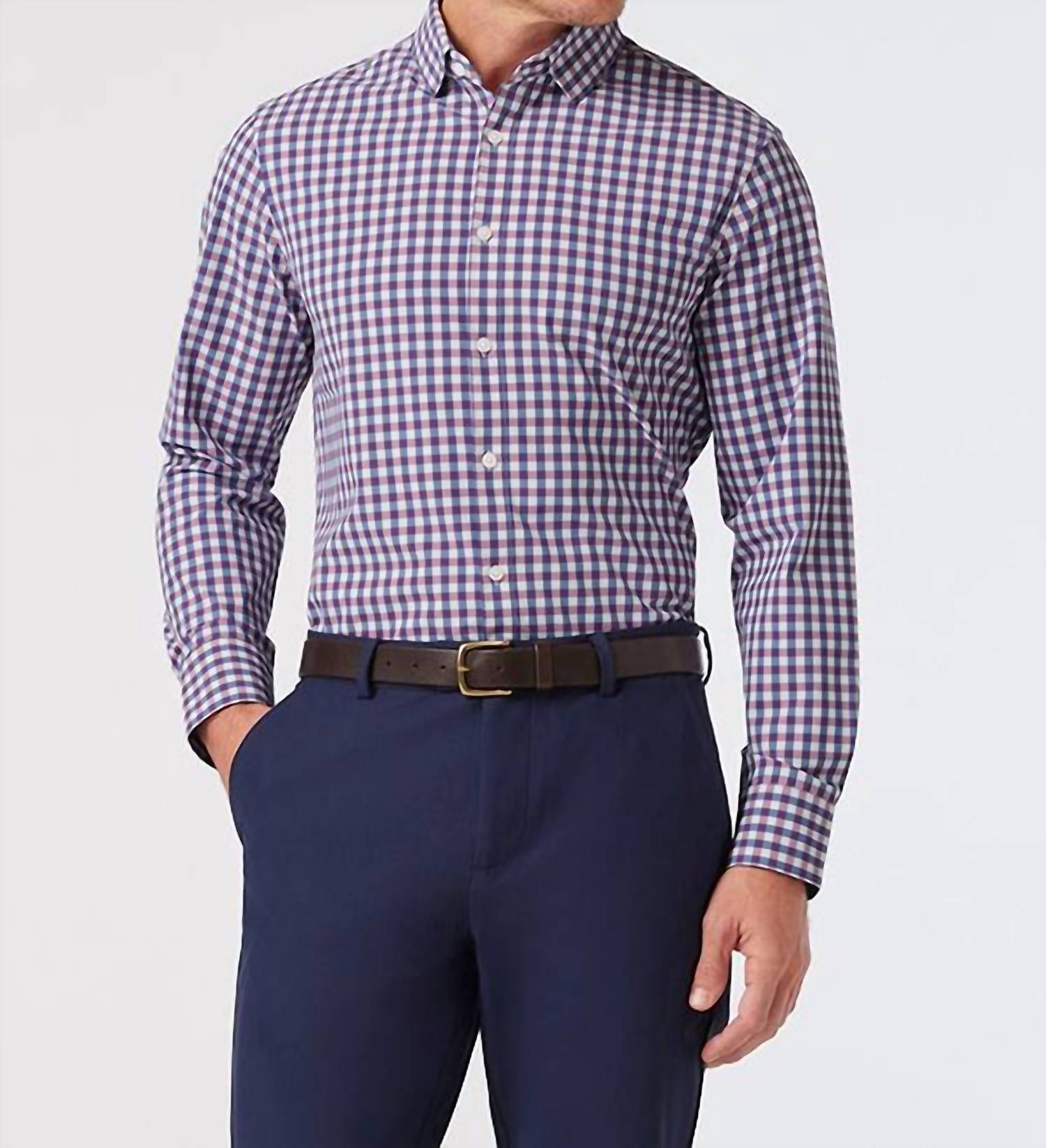 Mizzen + Main - Leeward Classic Fit Long Sleeve Dress Shirt