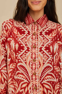 Farm Rio - Tropical Tapestry Pajama Shirt