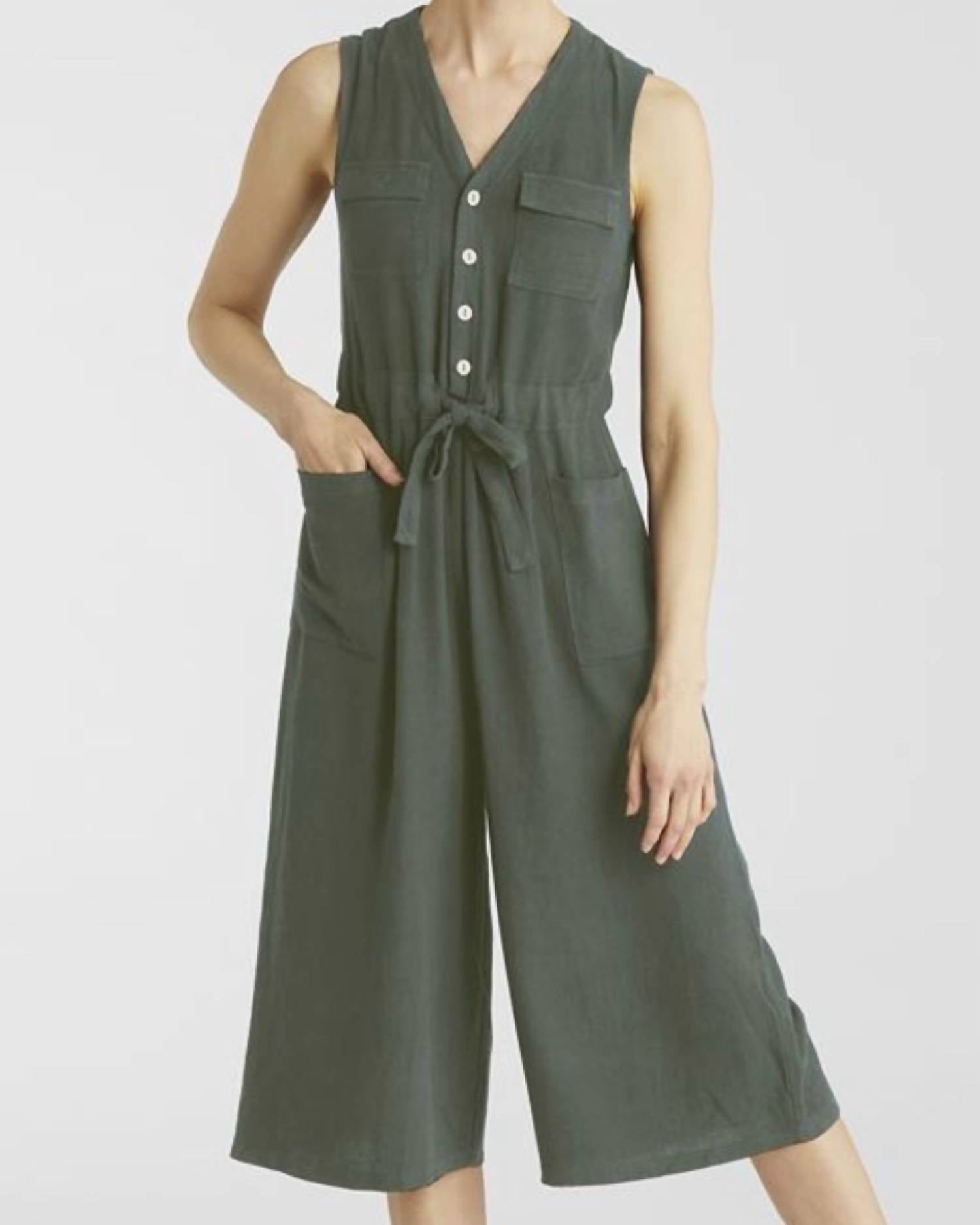 Coco + Carmen - Novella Sleeveless Linen Romper