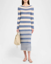 Guest In Residence - Striped Polo Dress