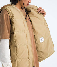 THE NORTH FACE Unwind Sleeveless Vest in khaki stone utility brown - men's jacket - view 5