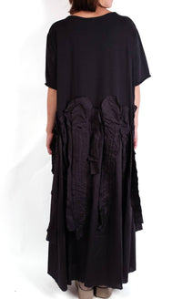 Loyko - Short Sleeve Tulip Maxi Dress