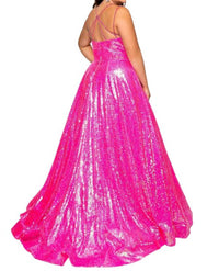 Rachel Allan - V Neck Maxi Dress