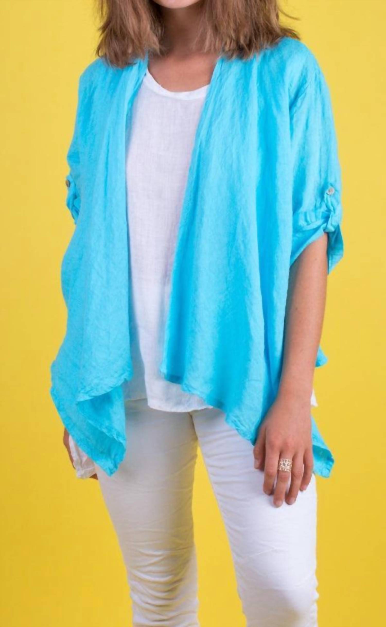 Gigi Moda - Leggera Open Front Jacket