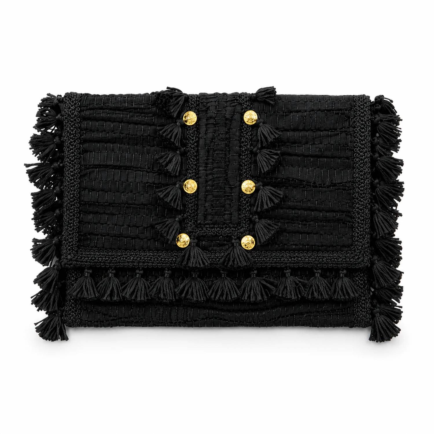Elektra'S Workshop - Women's Mini Chain Wallet Tassel Bag