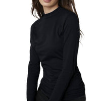Velvet By Graham & Spencer - Alana Mock Neck Tee