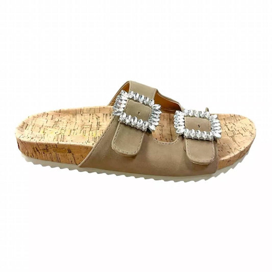 Ccocci - Women's Jeweled Slide Sandal