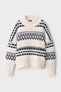 Rag & Bone - Willow All Over Fairisle Sweater