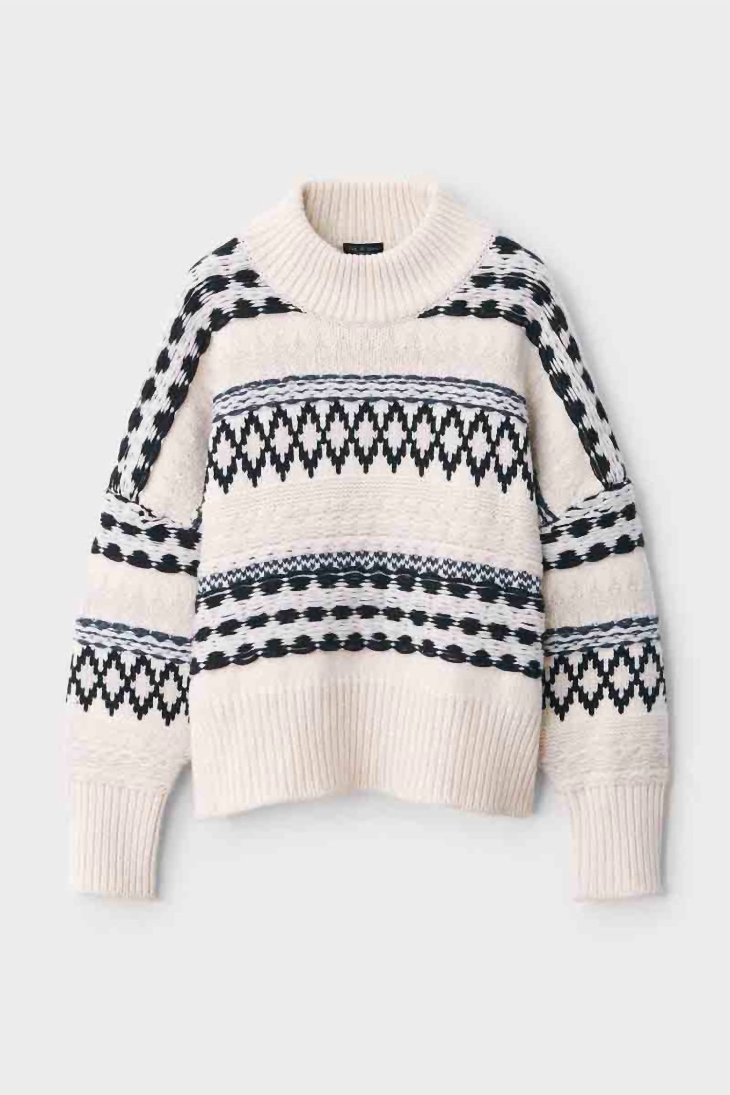 Rag & Bone - Willow All Over Fairisle Sweater