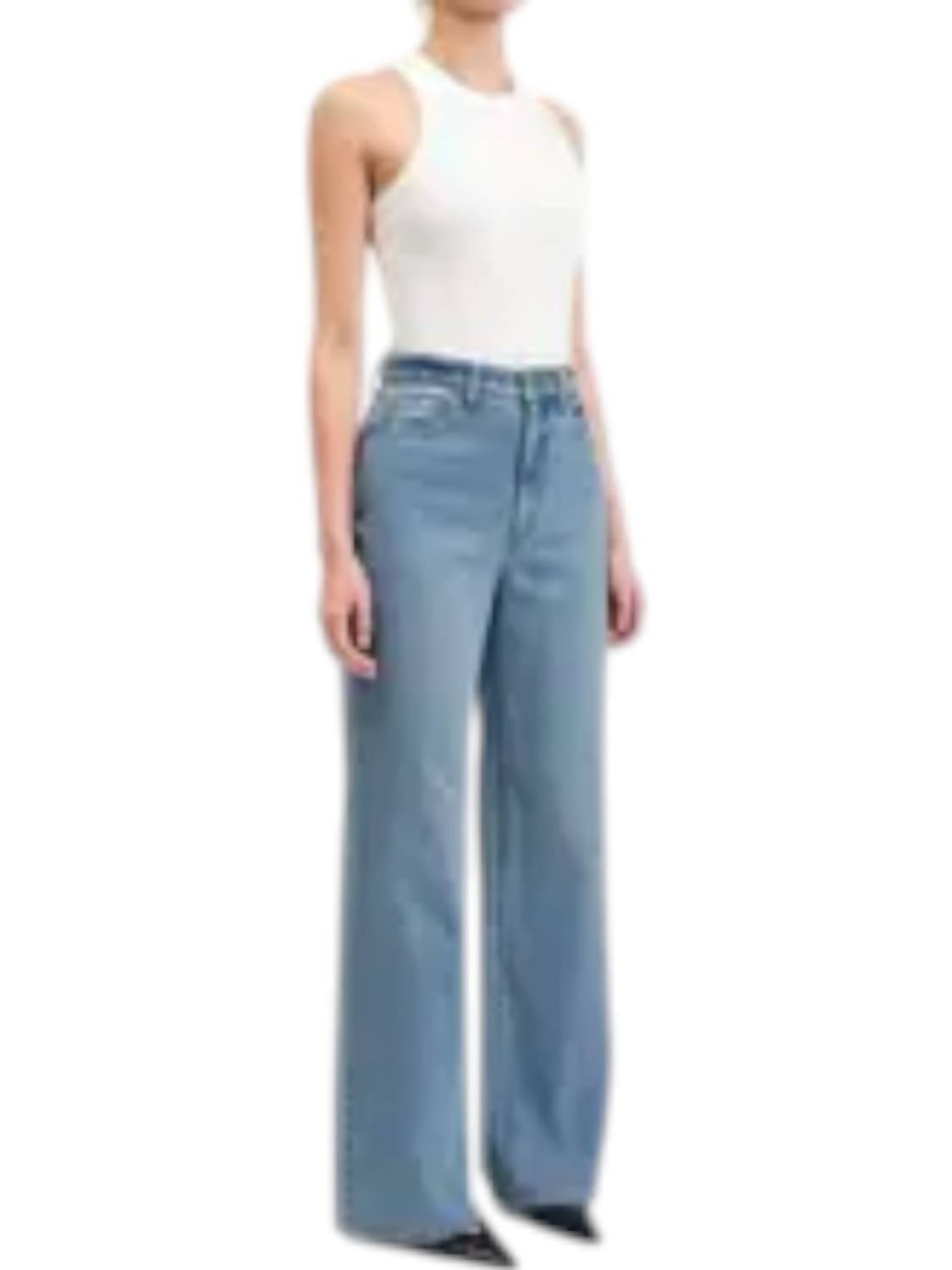 Daze - Far Out Hi Rise Wide Leg Jeans