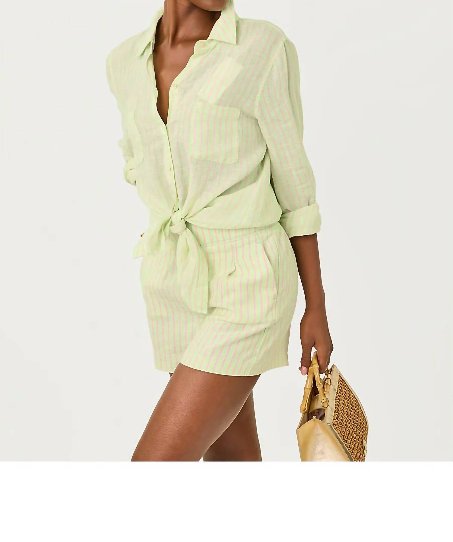 Lilly Pulitzer - Sea View Button Down Shirt