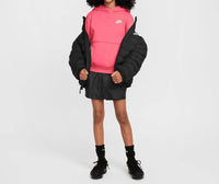 NIKE Sportswear Club Fleece Pullover Hoodie in aster pink white - kids' shirt - view 4