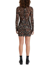 MIDNIGHT FAUNA MINI DRESS