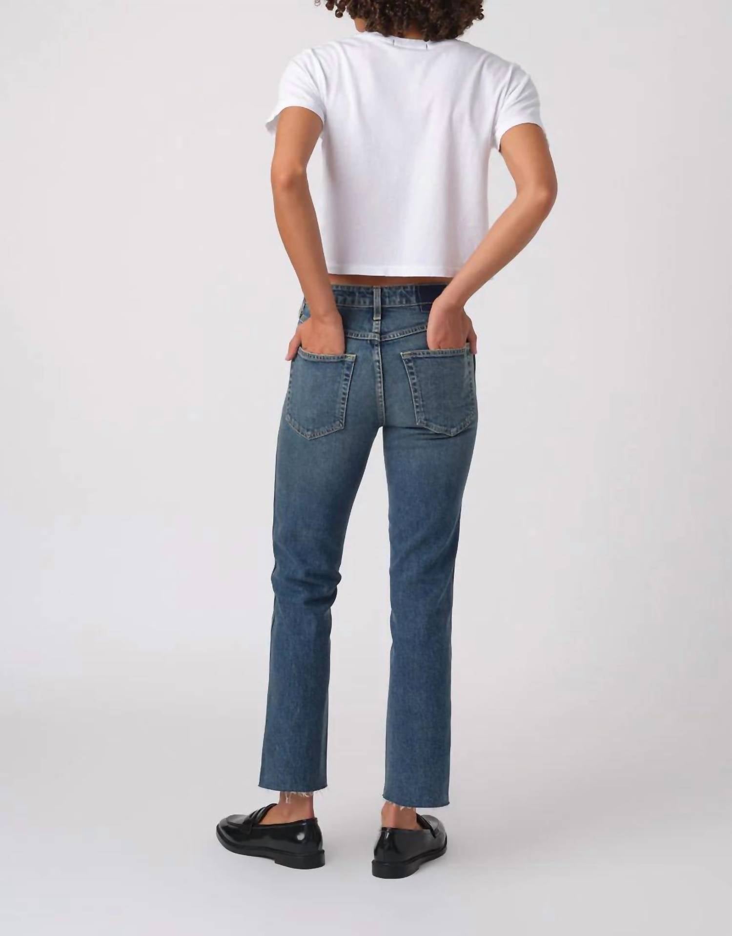 Amo - Chloe Crop High Rise Jeans