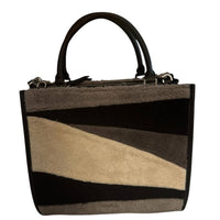 CALVIN KLEIN Women's Shoulder Bag in black and cream - women's bag - alternate view