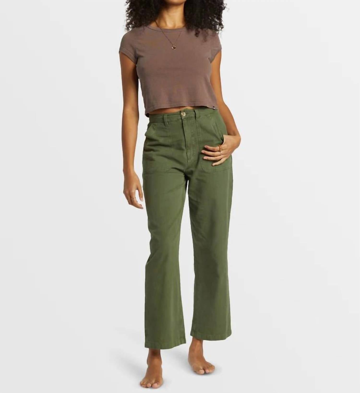 Billabong - Stay Grounded Straight Leg Pants