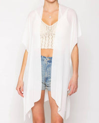 Mimi Wholesale - Samara Solid Kimono/ Cover Up