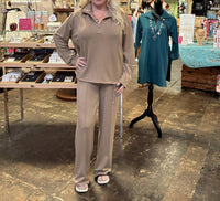 Picadilly - Wide-leg Center Seamed Pants