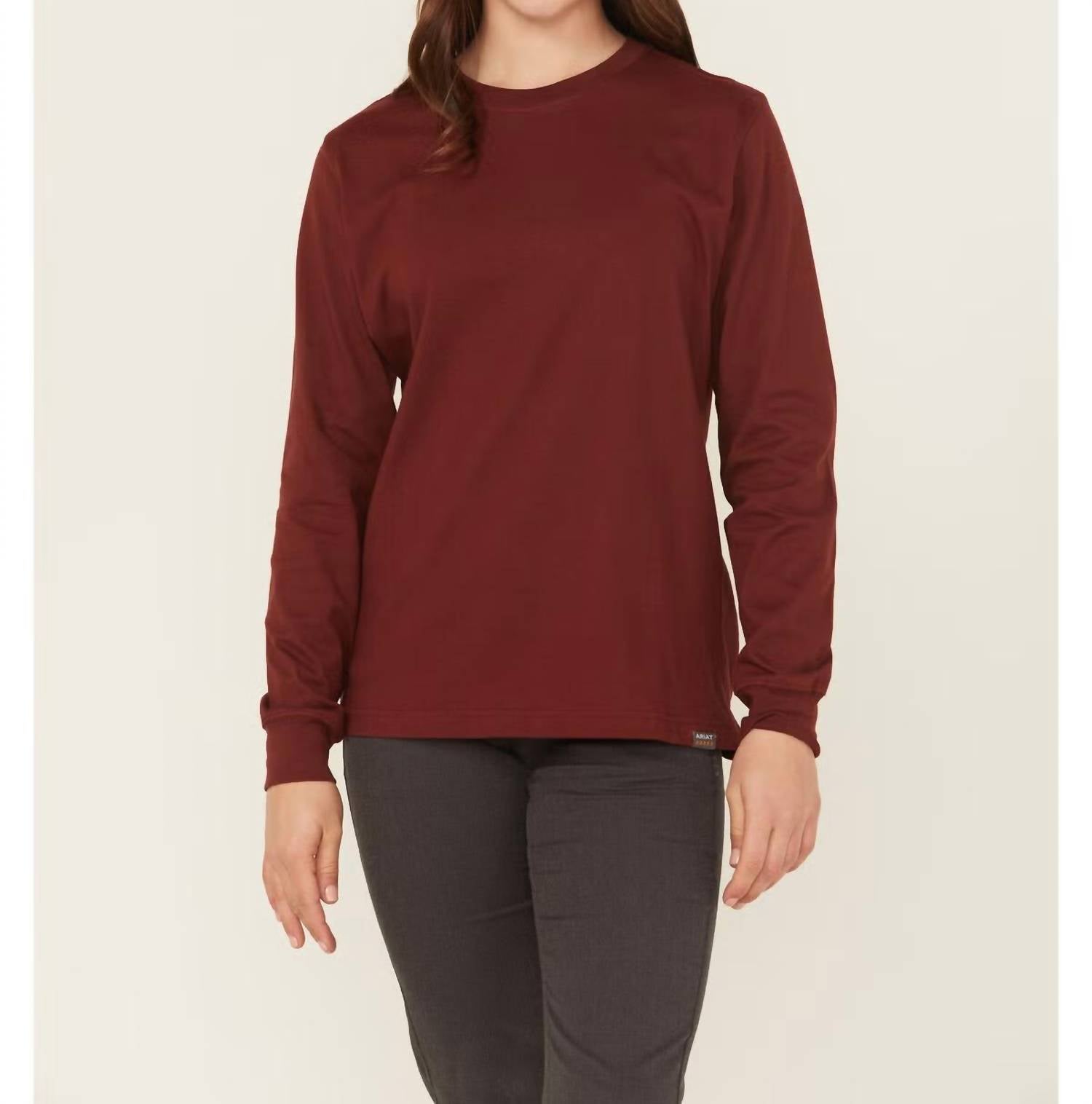 Ariat - Rebar Cotton Strong Workshop Logo Long Sleeve Graphic Tee