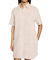 Theory - Tweed Shirtdress