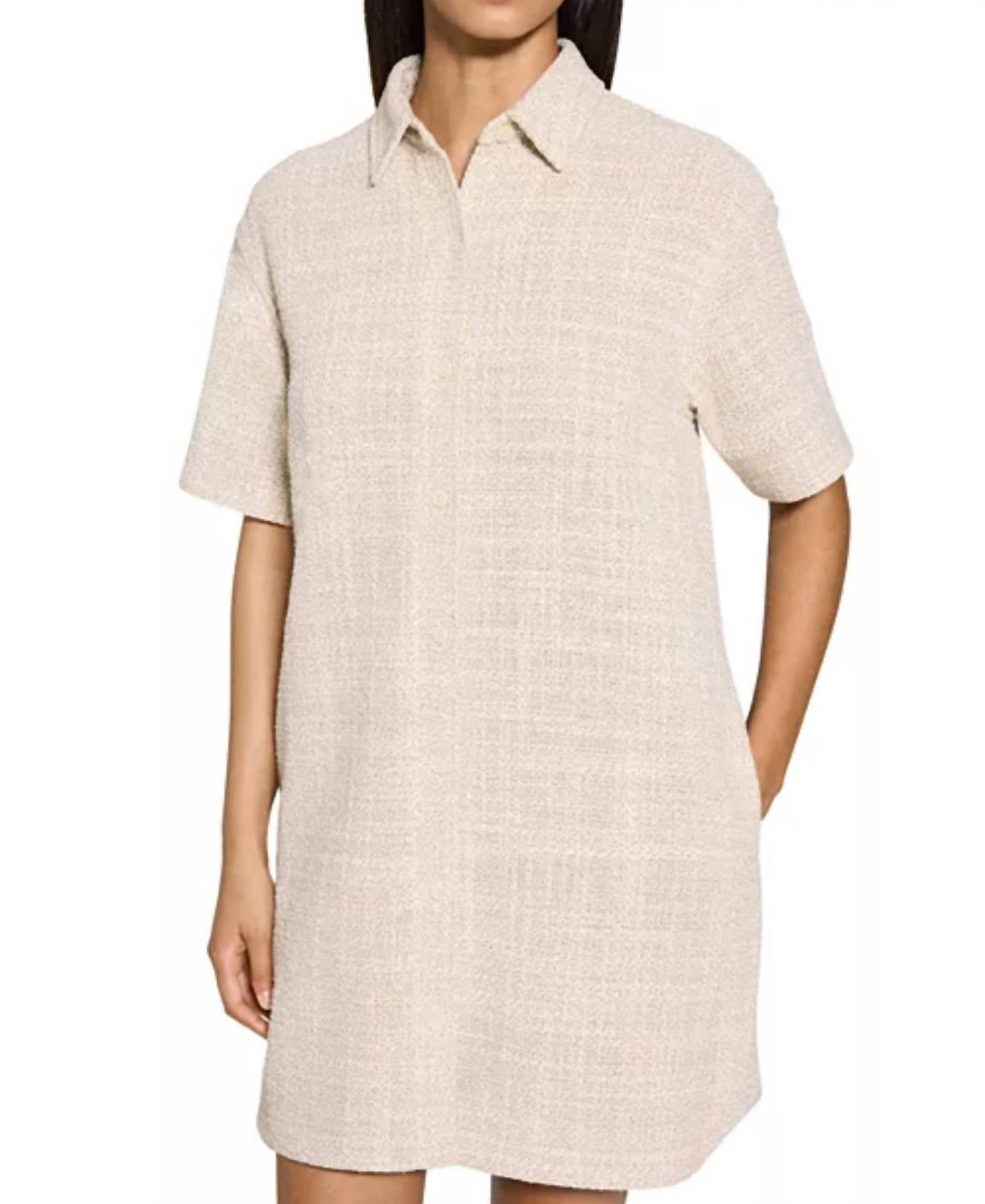 Theory - Tweed Shirtdress