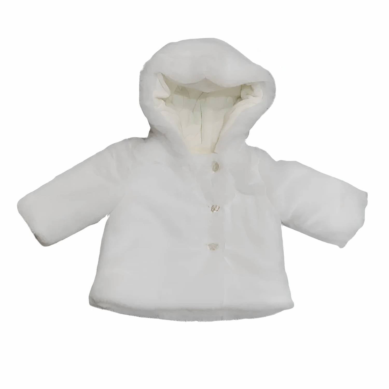Latte - Girls Chenille Coat