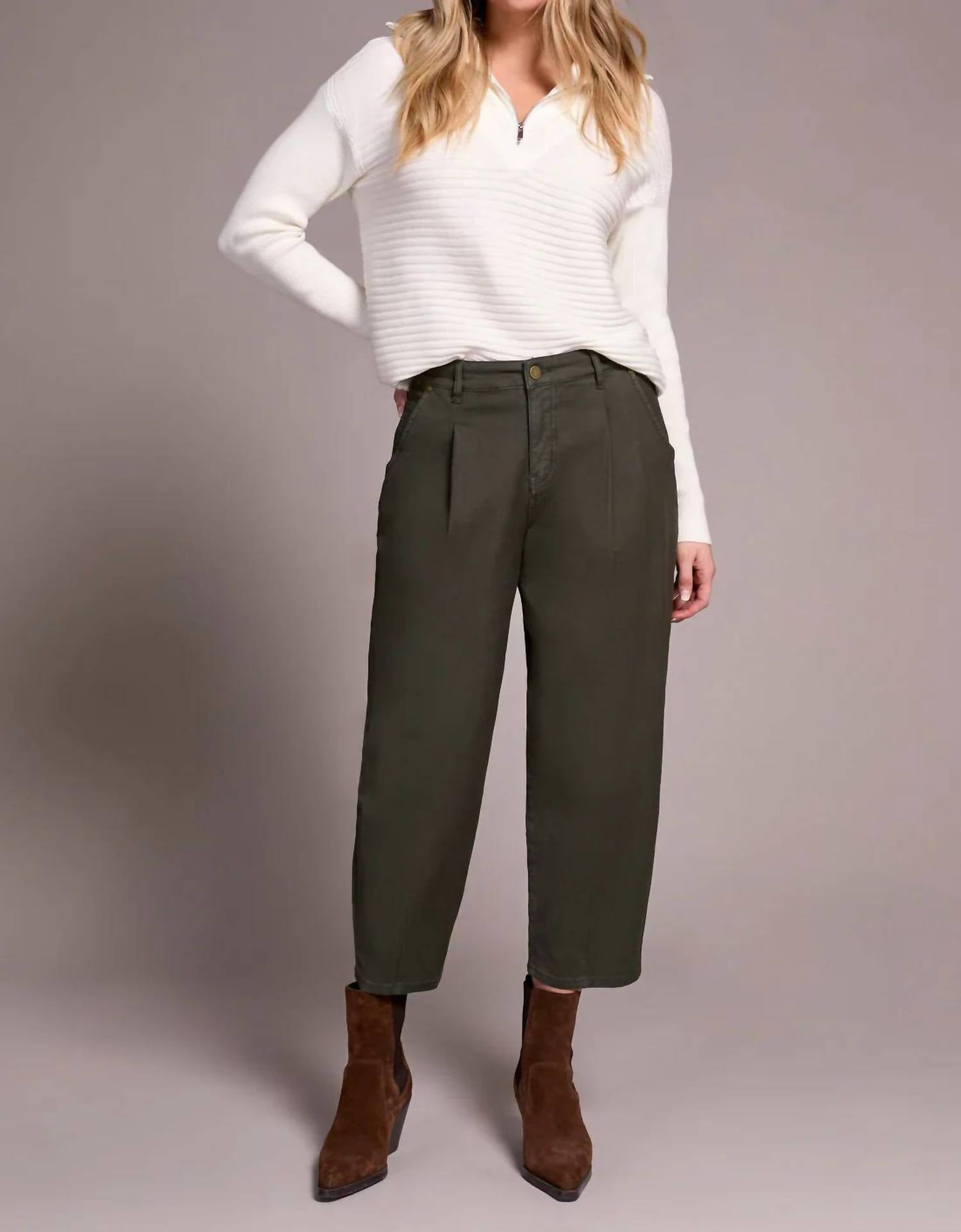 Tribal - Audrey Girlfriend Barrel Jeans